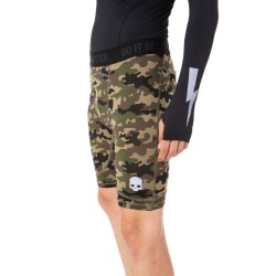 Men’s compression clothing Hydrogen Printed Second Skin Shorts Man - camouflage