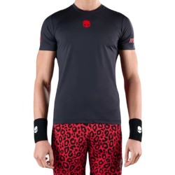 Men's T-shirt Hydrogen Panther Tech T-Shirt - black/red