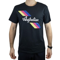 Men's T-shirt Australian Jersey T-Shirt with Print - nero