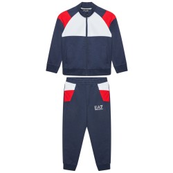 Boys' tracksuit EA7 Boys Jersey Tracksuit - mood indigo