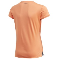 Girls' T-shirt Adidas G Club Tee - amber tint/grey six