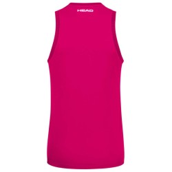 Women's top Head Performance Tank Top - mulberry/print perf