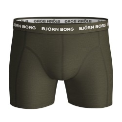 Men's Boxers Bj_rn Borg Shorts Sammy BB LA Flower - olive night