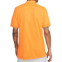 Men's Polo T-shirt Nike Rafa Slim Polo - vivid orange/white/baltic blue
