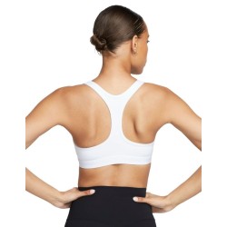 Women's bra Nike Swoosh Light Support Non-Padded Sports Bra - white/black