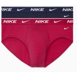 Men's Boxers Nike Everyday Cotton Stretch Brief 2P - mystic hibiscus/obsidian