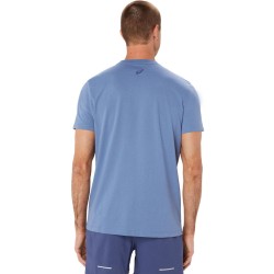Men's T-shirt Asics Logo Short Sleeve T-Shirt - denim blue/thunder blue