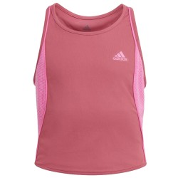 Girls' T-shirt Adidas Pop Up Tank Top - wild pink/screaming pink