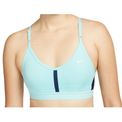 Women's bra Nike Indy Bra V-Neck W - copa/midnight navy/glacier ice/white