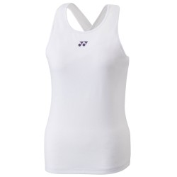 Women's top Yonex Wimbledon Tank - white