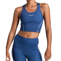 Women's top Bj_rn Borg Cropped Tank STHLM W - blue depths