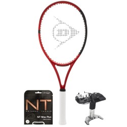 Tennis racket Dunlop CX 200 OS + string + stringing