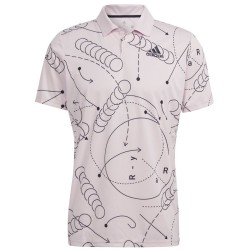 Men's Polo T-shirt Adidas Club Graph Polo - clear pink