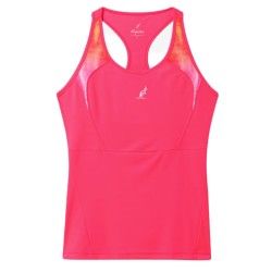 Women's top Australian Skin Blaze Ace Tank - psycho red