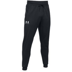 Men's trousers Under Armour Tricot Jogger M - black/white