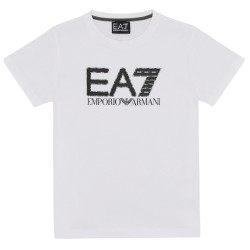 Boys' t-shirt EA7 Boys Jersey T-Shirt - white