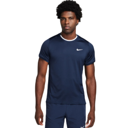 Men's T-shirt Nike Court Dri-Fit Advantage Top - obsidian/white