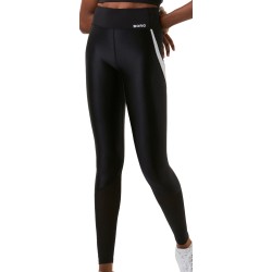 Women's leggings Bj_rn Borg High Waist Swipe Tights W - black beauty