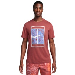 Men's T-shirt Nike Court Dri-Fit Tennis T-Shirt - cedar