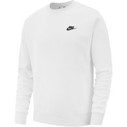 Men's Jumper Nike Swoosh Club Crew M - white/black