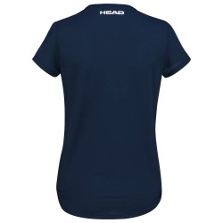 Women's T-shirt Head Tie-Break T-Shirt W - dark blue/print vision