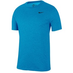 Men's T-shirt Nike Solid Dri-Fit Crew - laser blue/black