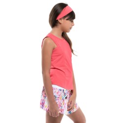 Girls' T-shirt Lucky in Love Techno Tropic Starter Tank Girls - punch