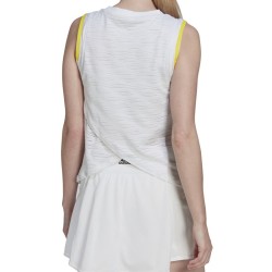 Women's top Adidas London Match Tank Top - white