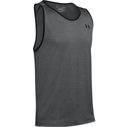 Men's T-shirt Under Armour Men's Tech Tank 2.0 - pitch gray/black