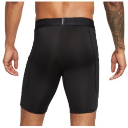 Men’s compression clothing Nike Pro Dri-Fit Fitness Long Shorts - black/white