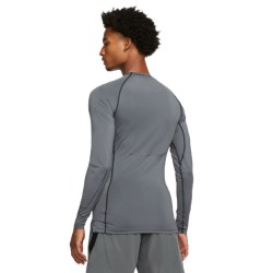 Men’s compression clothing Nike Pro Dri-Fit Tight Top LS M - iron grey/black/black