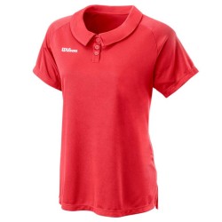 Women's polo T-shirt Wilson Team II Polo W - fiery coral