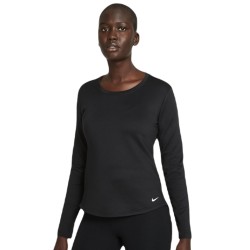 Women's long sleeve T-shirt Nike Therma-FIT One Long-Sleeve T-Shirt - black