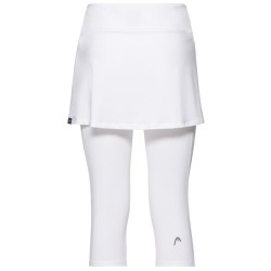 Women's skirt Head Club 3/4 Tights Skort - white