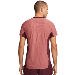 Men's Polo T-shirt Nike Dri-Fit Advantage Slam Tennis Polo - night maroon/white