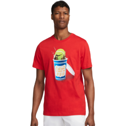 Men's T-shirt Nike Court Tennis T-Shirt - university red