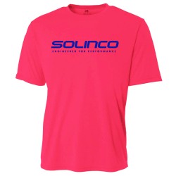 Men's T-shirt Solinco Performance Shirt - neon pink