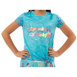 Girls' T-shirt Lucky in Love Novelty Print Cupcake Tee Girls - multi