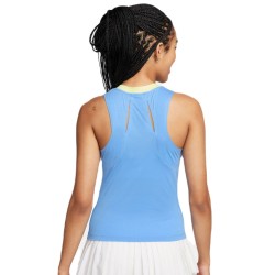 Women's top Nike Court Dri-Fit Advantage Tank - university blue/light laser orange/white