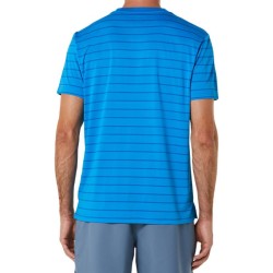 Men's T-shirt Asics Court Stripe SS Top - directoire blue