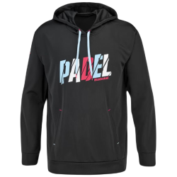 Men's Jumper Babolat Padel Hood Sweat Men - black/black