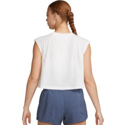 Women's top Nike Dri-Fit Printed Tank Top - white