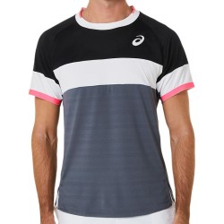Men's T-shirt Asics Match SS Top - performance black/carrier grey