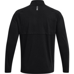Men's long sleeve T-shirt Under Armour Men's UA Streaker Run 1/2 Zip - black/reflective