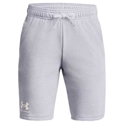 Boys' shorts Under Armour Boys' UA Rival Terry Shorts - mod gray light heather/white