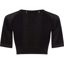 Women's T-shirt Calvin Klein SS Cropped T-shirt - black