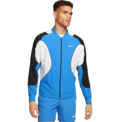 Men's Jumper Nike Court Dri-Fit Advantage Jacket - light photo blue/black/white/white