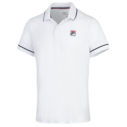 Men's Polo T-shirt Fila Polo New Court - white