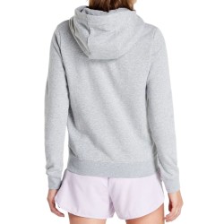 Women's jumper Nike Sportswear Club Fleece Pullover Hoodie - dark grey heather/white