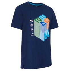 Boys' t-shirt Australian Open Boys T-Shirt Grand Slam 2024 - navy